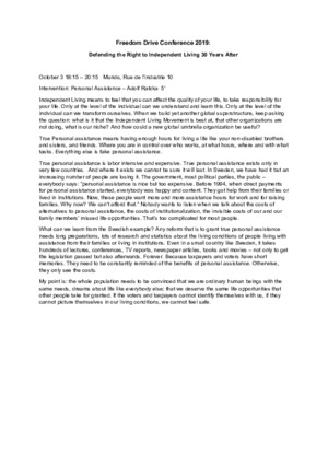 Intervention-Personal-Assistance-Freedom-Drive-Conference-2019-Defending-the-Right-to-Independent-Living-30-Years-After