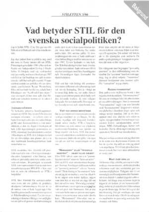 Stiletten-nr-3-96-Vad-betyder-STIL-for-den-svenska-socialpolitiken
