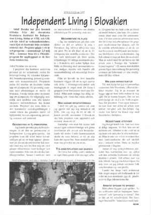 Stiletten-nr-3-97-Independent-Living-i-Slovakien